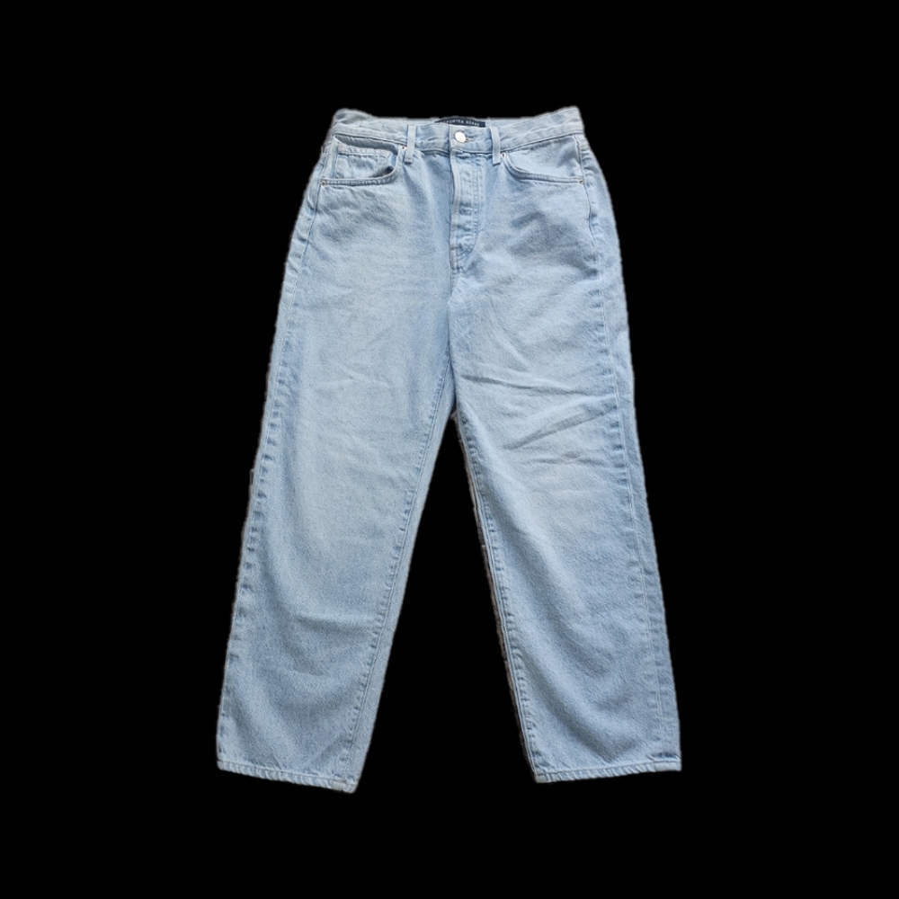 Veronica Beard Jeans Blake Crop Classic Straight High Rise - Size 29